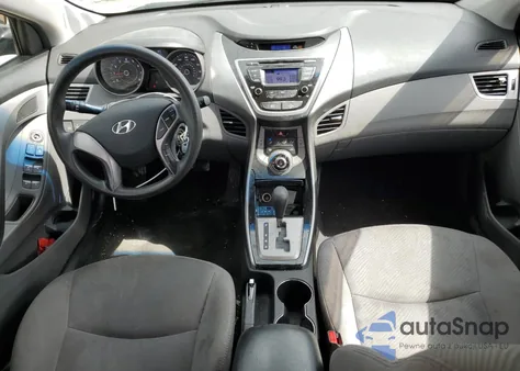 2013 Hyundai Elantra Gls from USA, damaged, VIN 5NPDH4AE0DH402301